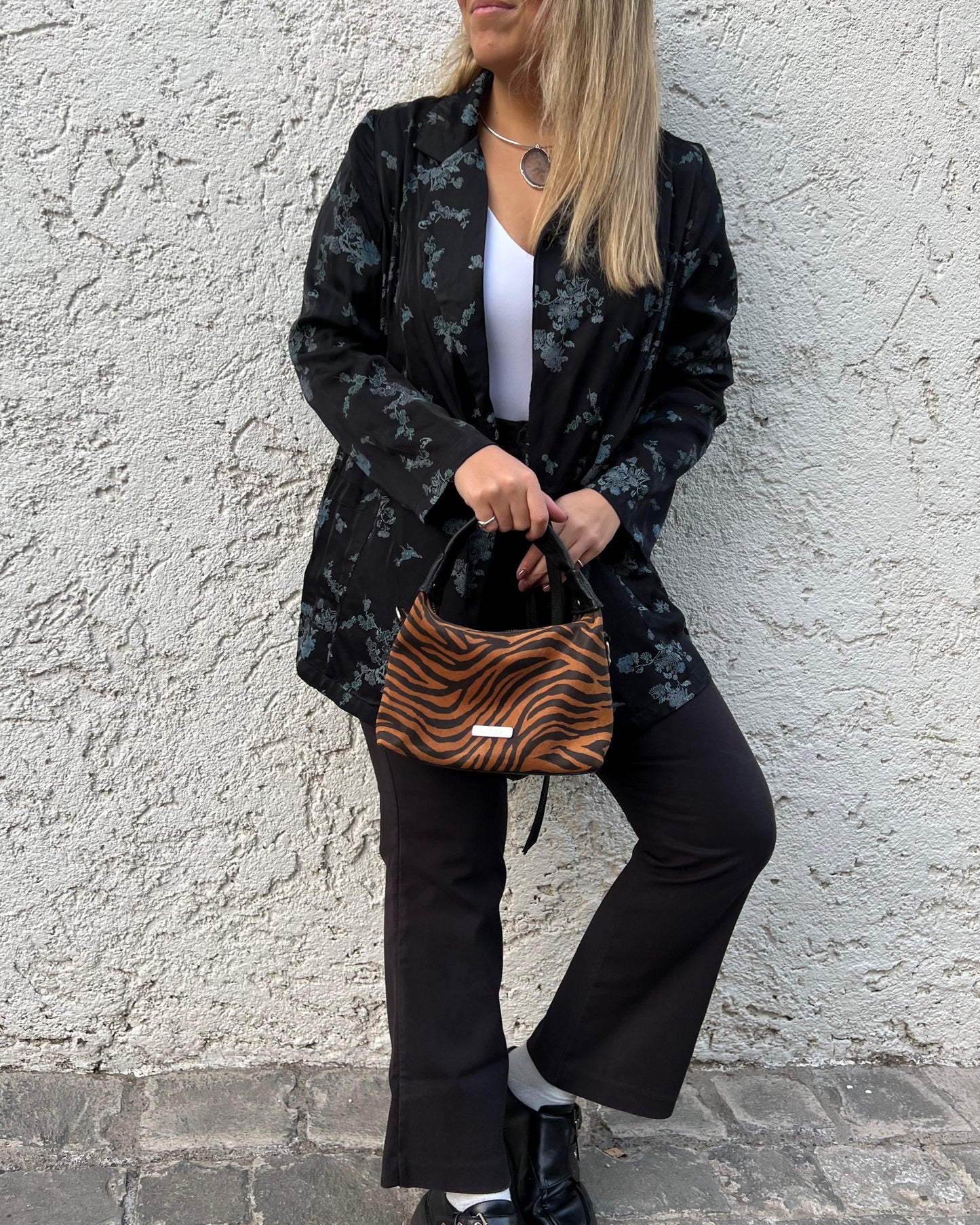 Cartera Milagros - Animal Print Zebra