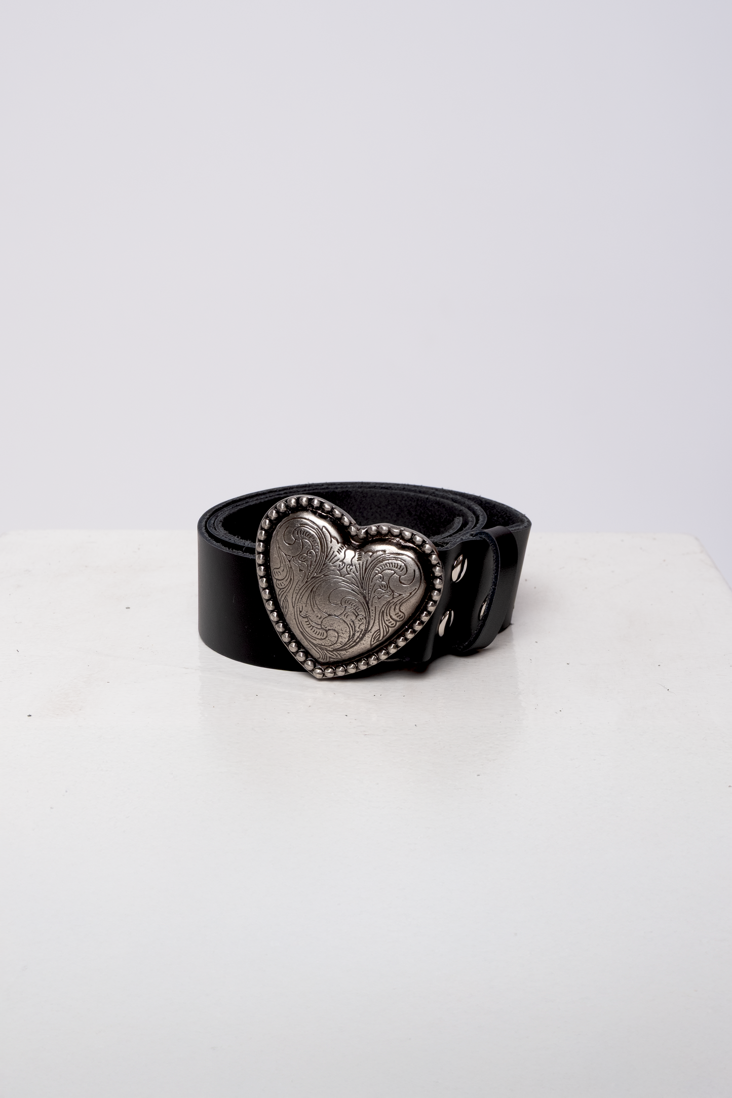Cinturón Silver Dot Heart