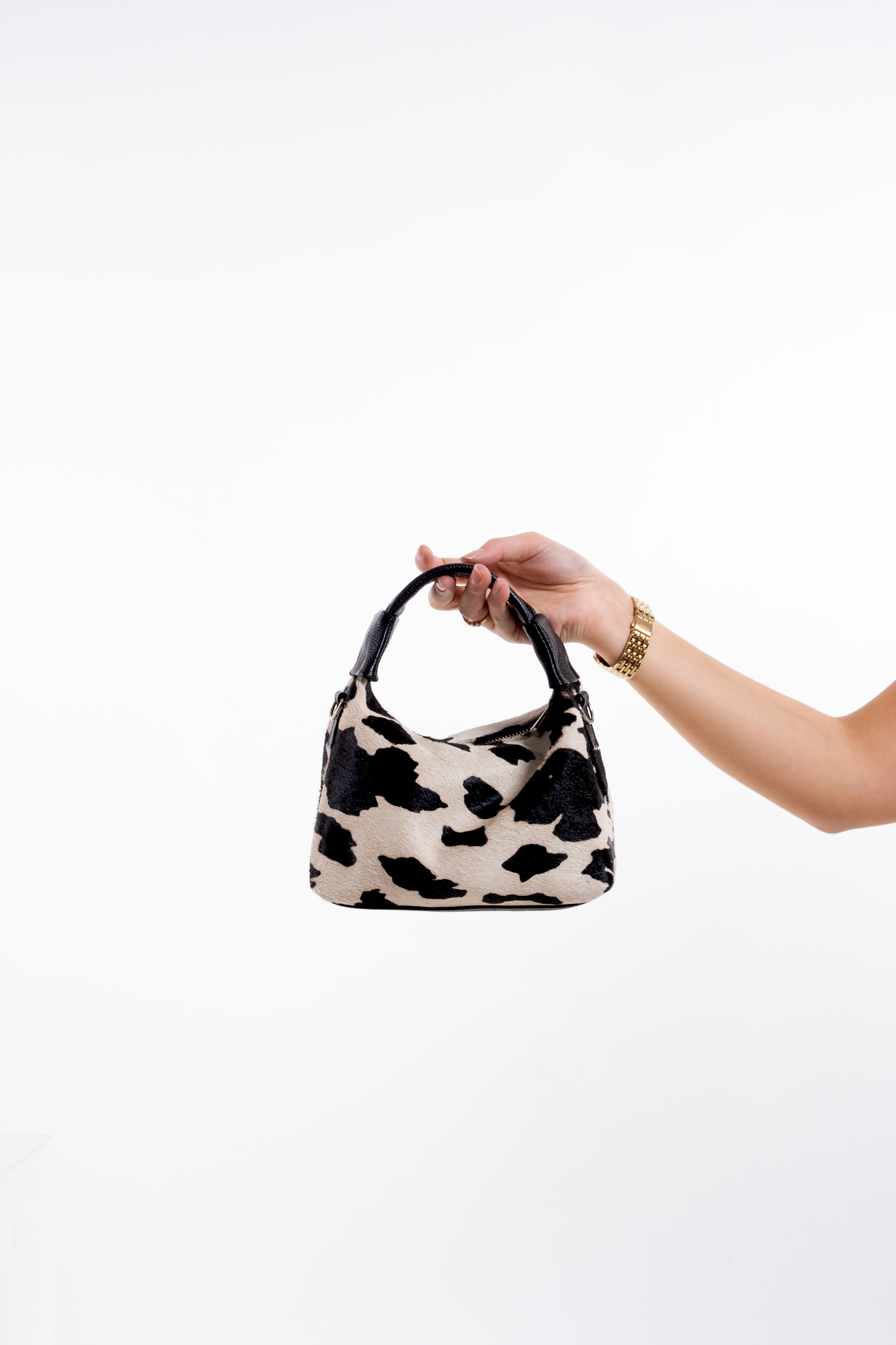 Cartera Milagros - Animal Print B&W