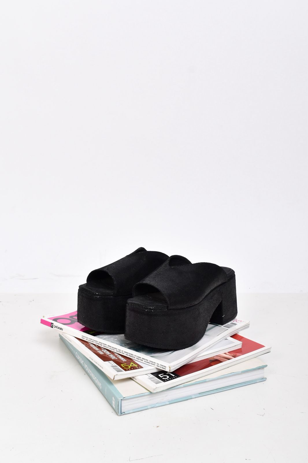 Sandalia de Fiesta Black Shine