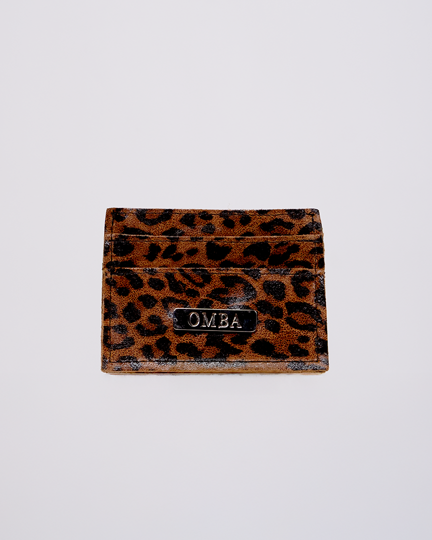 Tarjetero Animal Print