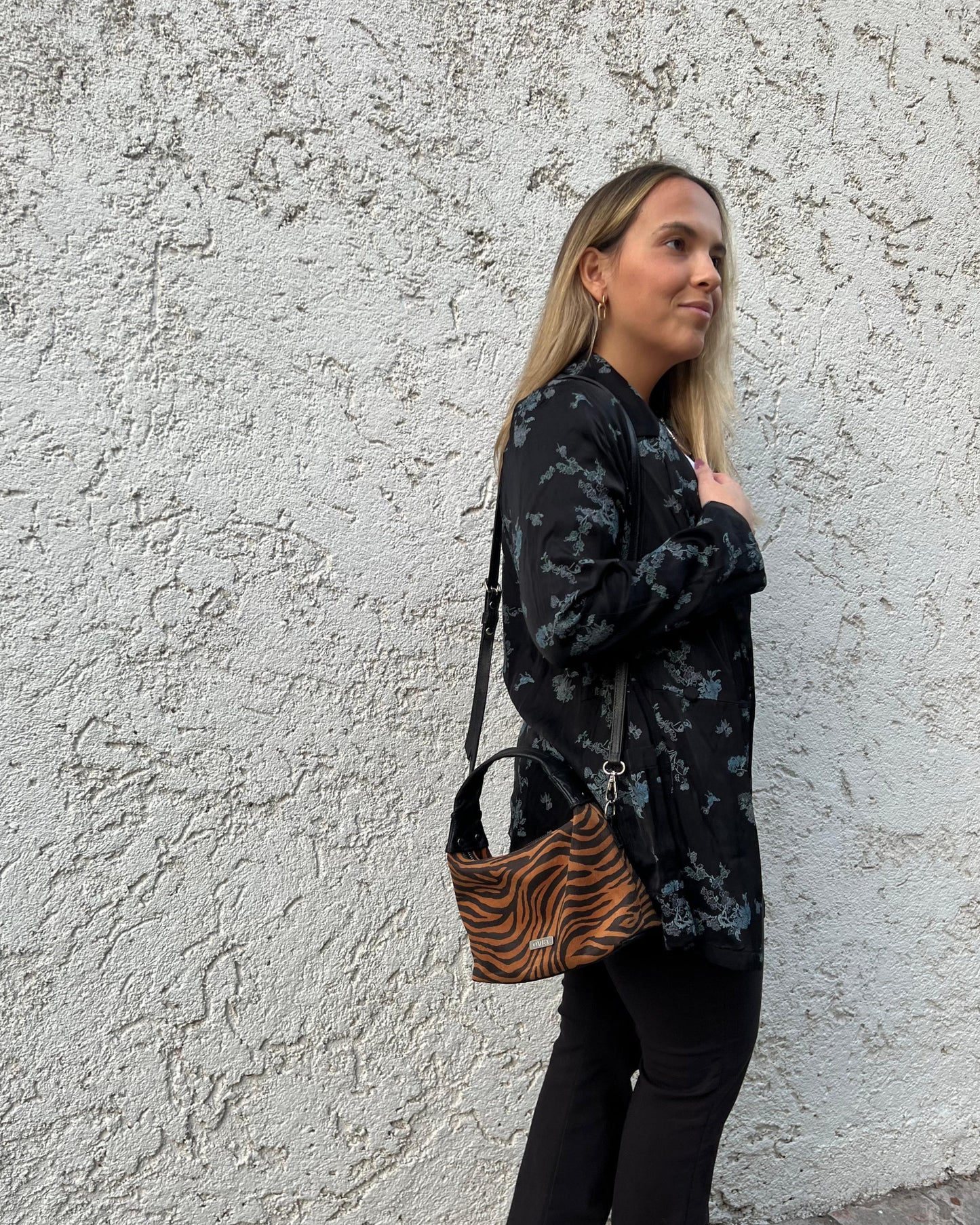 Cartera Milagros - Animal Print Zebra