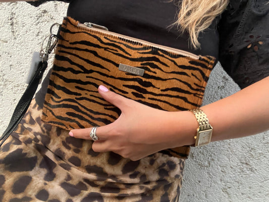 Cartera PG - Zebra hair