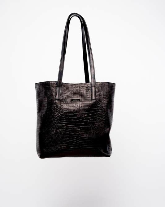 Tote Bag - Black Lizard