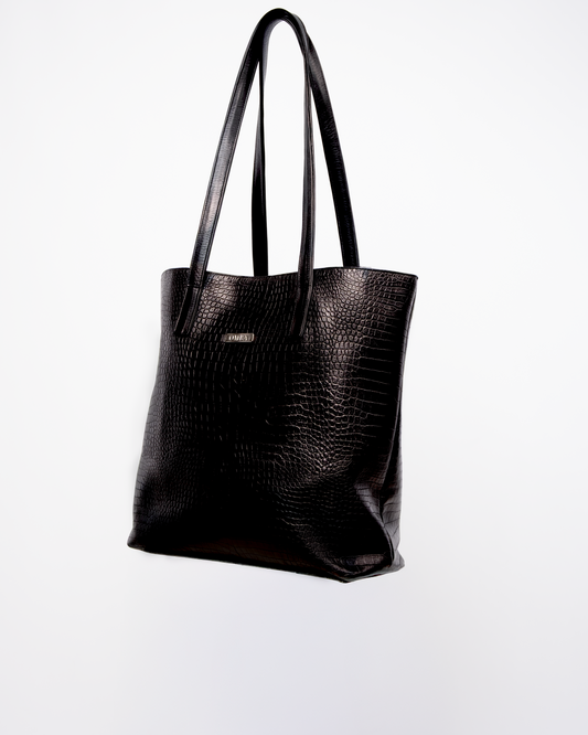 Tote Bag - Black Lizard
