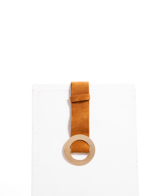 Cinturon Caramel Round Roma