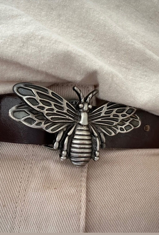 Cinturón Small Silver Bee
